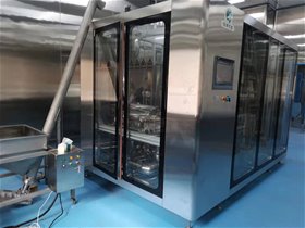 浙江某制藥公司-江蘇萬創(chuàng)滅菌科技-高溫蒸汽瞬時粉末滅菌設備安裝現(xiàn)場！